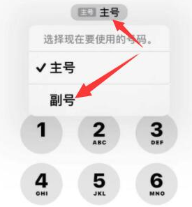 石柱苹果14维修店分享iPhone 14 Pro Max使用副卡打电话的方法 